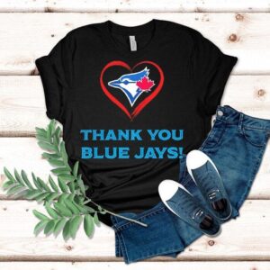 Thank You Blue Jays Canadian Maple Leaf Logo Shirt Thank You Blue Jays Canadian Maple Leaf Logo Shirt