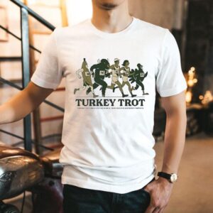 Thanksgiving The Turkey Trot Running Shirt