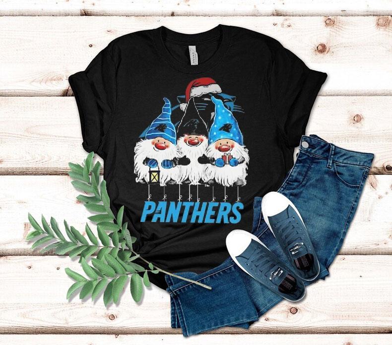 The Gnomes X Carolina Panthers Merry Christmas 2025 Shirt 4 The Gnomes X Carolina Panthers Merry Christmas Tshirt