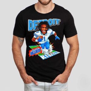 The Jameson Williams Detroit Lions Player Collection Shirt The Jameson Williams Detroit Lions Player Collection Shirt