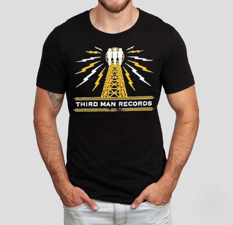Third Man Records Tesla Tower Shirt 4 Third Man Records Tesla Tower Tshirt
