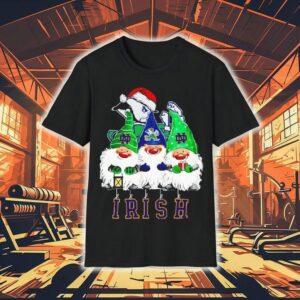 Three Gnomes Christmas Notre Dame Fighting Irish Shirt