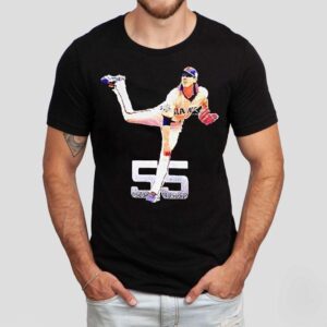 Tim Lincecum Posing San Francisco Giants Mlb Baseball Number 55 Portrait Shirt Tim Lincecum Posing San Francisco Giants Mlb Baseball Number 55 Portrait Shirt