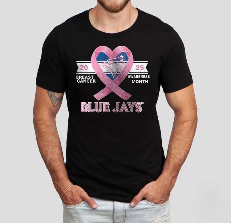 Toronto Blue Jays Strike Out Breast Cancer Shirt 4 Toronto Blue Jays Strike Out Breast Cancer Tshirt