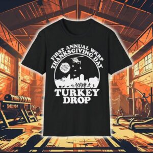 Turkey Drop First Annual Wkrp Thanksgiving Day Shirt