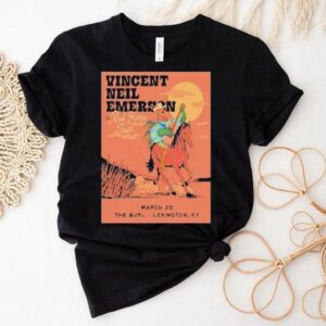 Vincent Neil Emerson Lexington Ky March 28 2026 Rooster Shirt