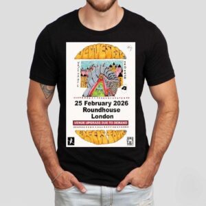 Wednesday Roundhouse London Feb 25 2026 Shirt