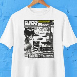 Will Mahony Have A Great Day News Alcoholic Alien In London Shirt