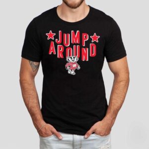 Wisconsin Badgers Jump Around Shirt