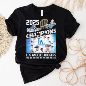 World Series 2025 Champions Los Angeles Dodgers Shirt