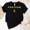 Wyoming Cowboys X University Of Wyoming X Charlie Kirk Freedom Logo Shirt