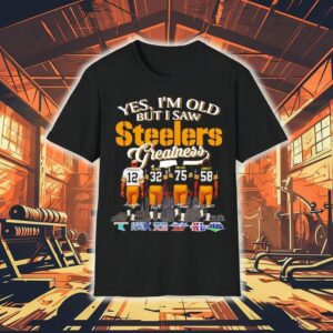 Yes I’m Old But I Saw Pittsburgh Slers Players Greatness Victories Shirt Yes I’m Old But I Saw Pittsburgh Slers Players Greatness Victories Shirt
