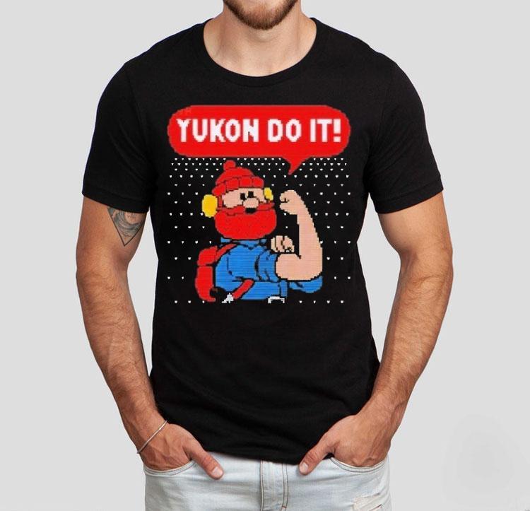 Yukon Cornelius Rudolph The Red Nosed Reindeer X Rosie The Riveter Yukon Do It Shirt 4 Yukon Cornelius Rudolph The Red Nosed Reindeer X Rosie The Riveter Yukon Do I Tshirt