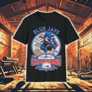 2025 Toronto Blue Jays Baseball World Series Champions Funny Mascot Shirt