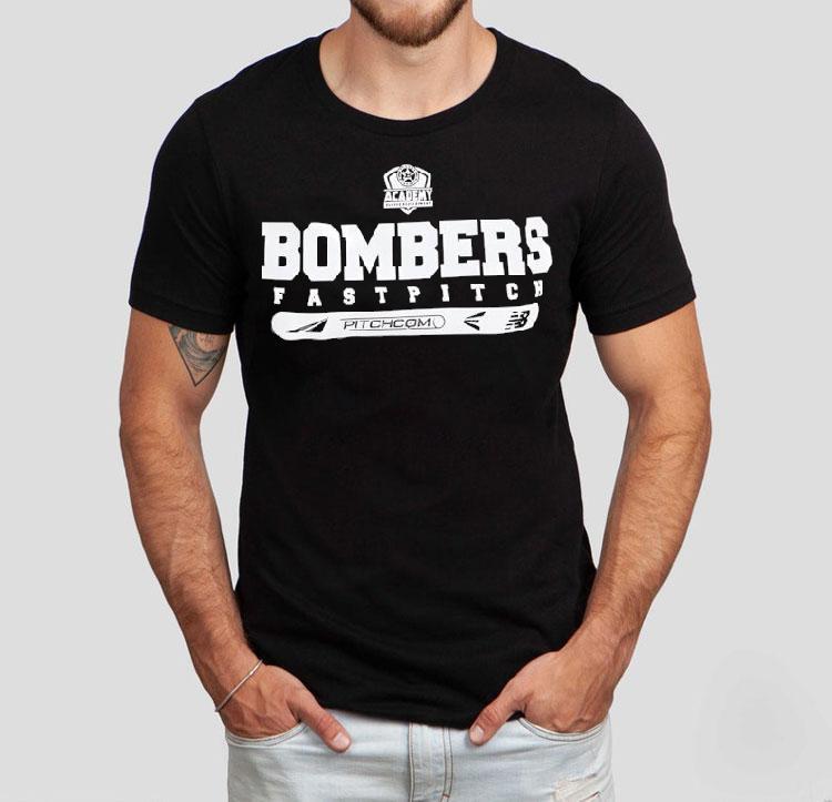 Academy Player Development Bombers Fastpitch Pitchcom Shirt Academy Player Development Bombers Fastpitch Pitchcom Shirt