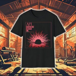 Afireinside Afi Silver Bleeds The Black Sun Tshirt