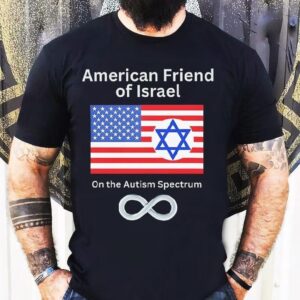 American Friend Of Israel On The Autism Spectrum Shirt