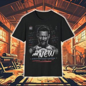 And New World Heavyweight Champion Cm Punk Shirt