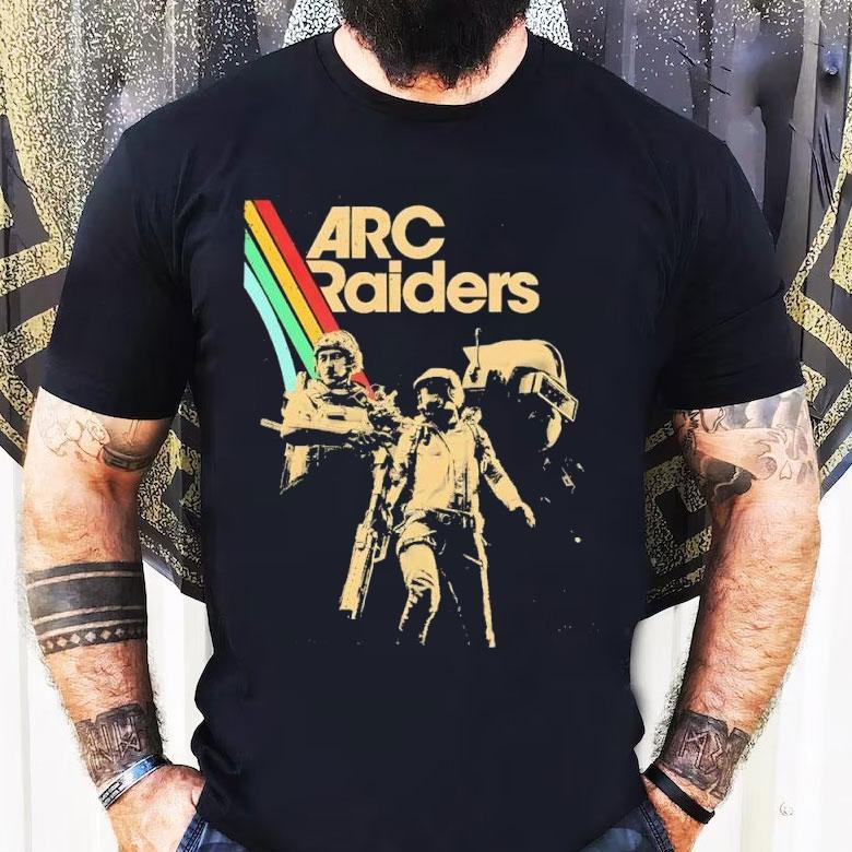 Arc Raiders Person Shooter Style Third Retro Shirt Arc Raiders Person Shooter Style Third Retro Shirt