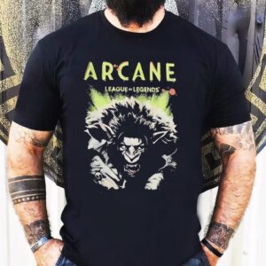 Arcane League Of Legends Television Series Tshirt