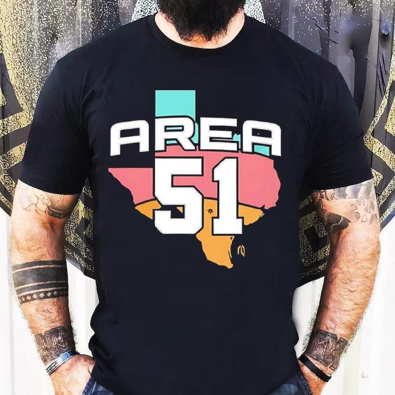Area 51 State Graphic Shirt Area 51 State Graphic Shirt