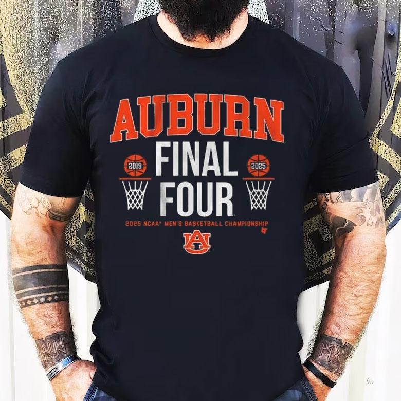 Auburn Basketball All-time Final Four 2025 Ncaa Men’s Basketball Championship Shirt Auburn Basketball All-time Final Four 2025 Ncaa Men’s Basketball Championship Shirt