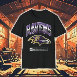 Baltimore Ravens Roquan Smith The Crown Is Yours Name And Number Signature Shirt