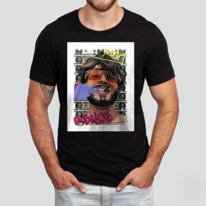 Bbno$ Baby No Money Tour Aus Nz Tour 2025 Dates Schedule Signature Portrait Shirt