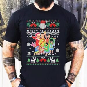 Bob’s Burgers Family Santa Claus Merry Christmas Shirt