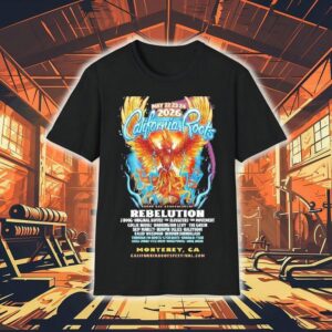 California Roots May 22-24 2026 Monterey, Ca Tour Shirt