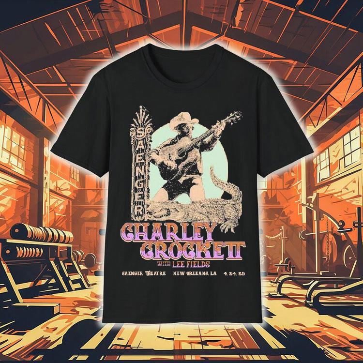 Charley Crockett Apr 24 2026 Saenger Theatre In New Orleans La Shirt Charley Crockett Apr 24 2026 Saenger Theatre In New Orleans La Shirt