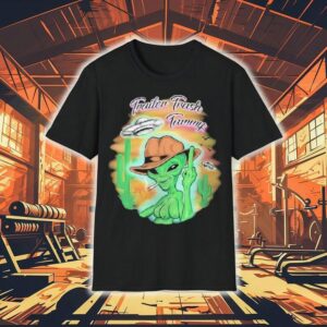 Chelcie Lynn Trailer Trash Tammy Airbrushed Alien Shirt