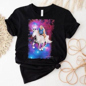 Chelcie Lynn Trailer Trash Tammy Space Unicorn Shirt