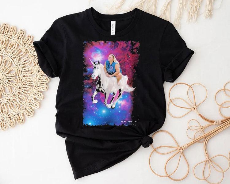Chelcie Lynn Trailer Trash Tammy Space Unicorn Shirt Chelcie Lynn Trailer Trash Tammy Space Unicorn Shirt