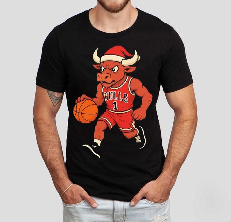 Chicago Bulls Christmas Mascot Shirt Chicago Bulls Christmas Mascot Shirt