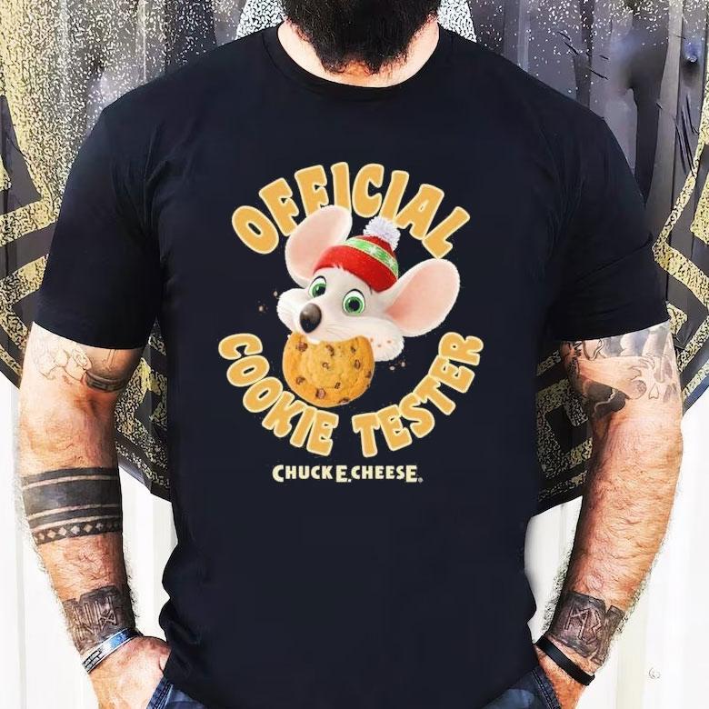 Chuck E Cheese Cookie Tester Shirt Chuck E Cheese Cookie Tester Shirt