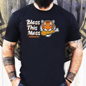 Cincinnati Bengals Bless This Mess Thanksgiving 2025 Shirt