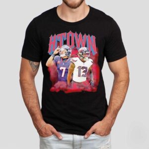 Cj Stroud And Christian Kirk Houston Texans Football Shirt