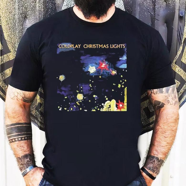 Coldplay Christmas Lights Shirt Coldplay Christmas Lights Shirt