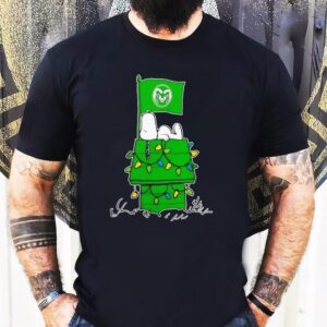 Colorado State Rams Snoopy House Christmas Shirt