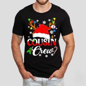Cousin Crew Christmas Cousins Christmas Matching Family Shirt