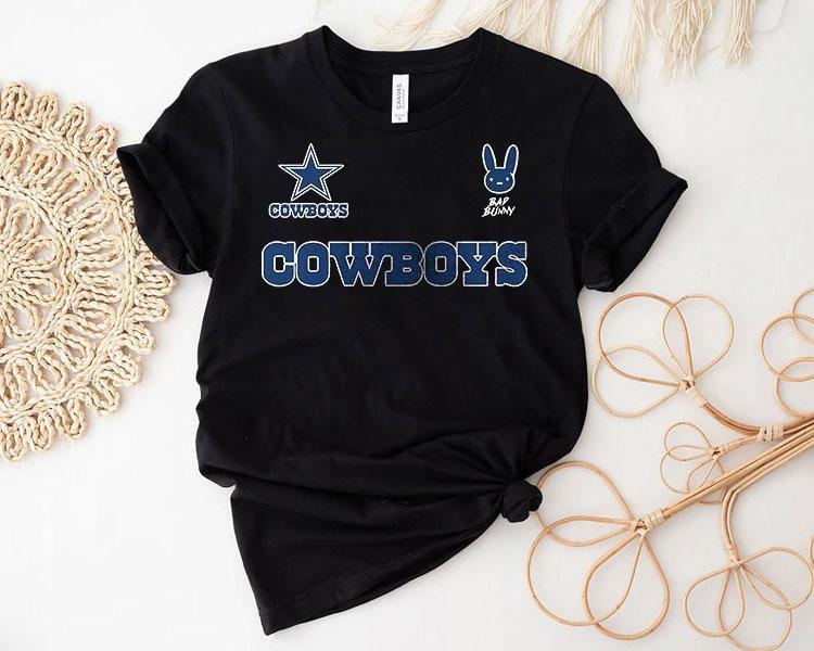 Dallas Cowboys Nfl Bad Bunny 2025 The Halftime Show Mascot Pose Shirt Dallas Cowboys Nfl Bad Bunny 2025 The Halftime Show Mascot Pose Shirt