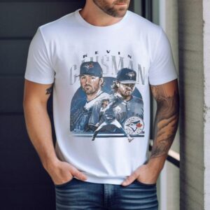 Davis Schneider Supporting Kevin Gausman Toronto Blue Jays Player Shirt