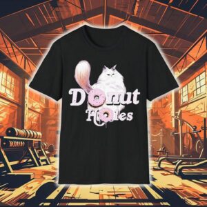 Donut Holes Cat Shirt