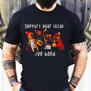 Emmet Otter’s Jugband Retro Christmas Support Your Local Jug Band Shirt