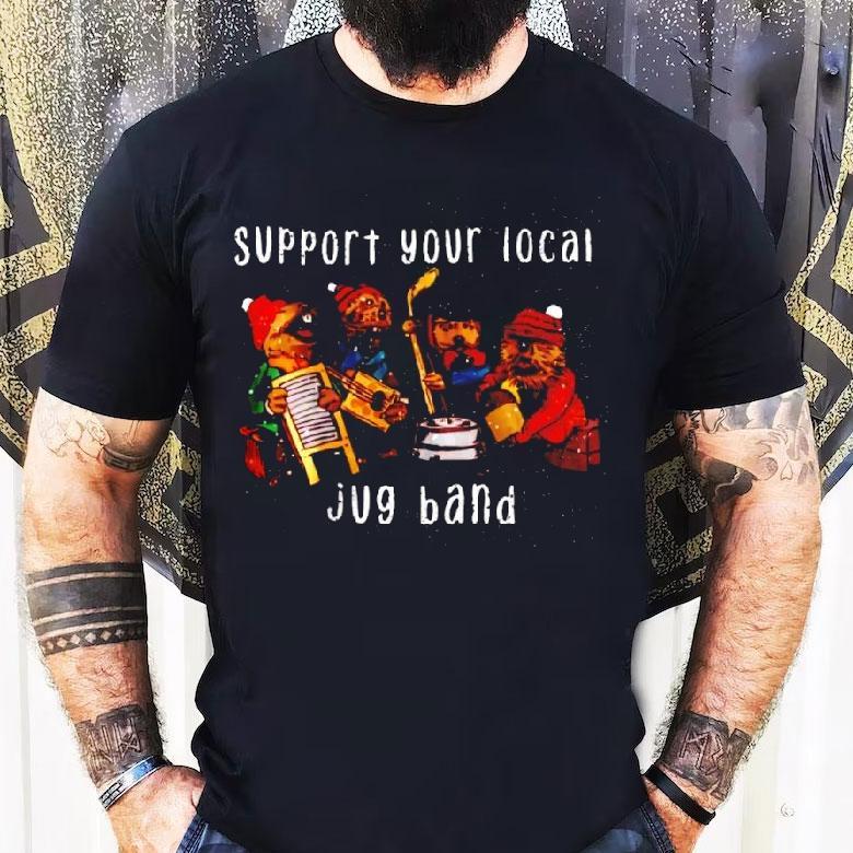 Emmet Otter’s Jugband Retro Christmas Support Your Local Jug Band Shirt Emmet Otter’s Jugband Retro Christmas Support Your Local Jug Band Shirt