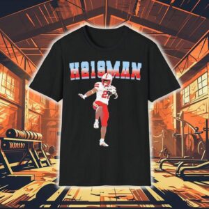 Emmett Johnson H21sman Nebraska Cornhuskers Football Shirt