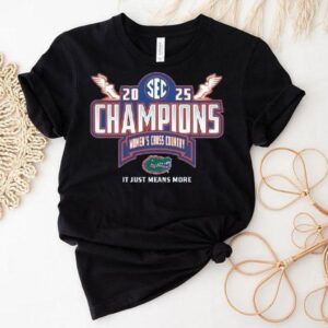 Florida Gators 2025 Sec Women’s Cross Country Conference Champions Locker Room Shirt