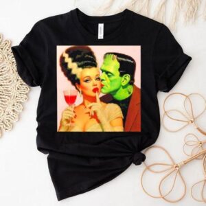 Frankenstein With Bride Graphic Shirt