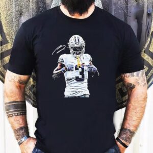 George Pickens Posing Dallas Cowboy Nfl Football Signature 2025 Shirt